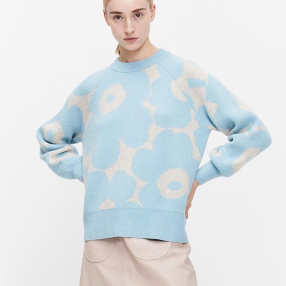 Marimekko Sweaters - Marimekko Kietoa Unikko Knitted Pullover Small